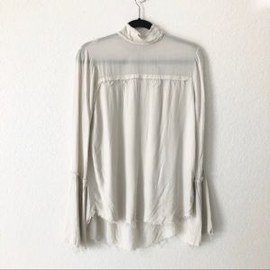 Raquel Allegra Frayed Top